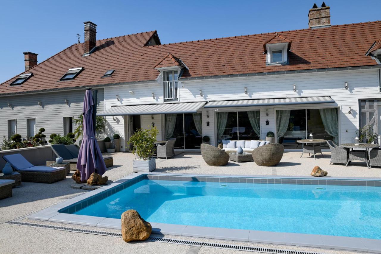 Villa De La Croix - Maison D'Hotes A 4 Minutes De L'A26 Avec Parking Villechétif Exterior foto